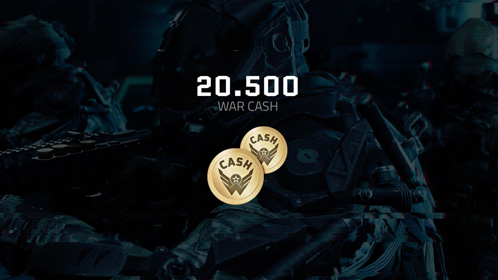Warface – Pacote de 20,500 War CASH cover