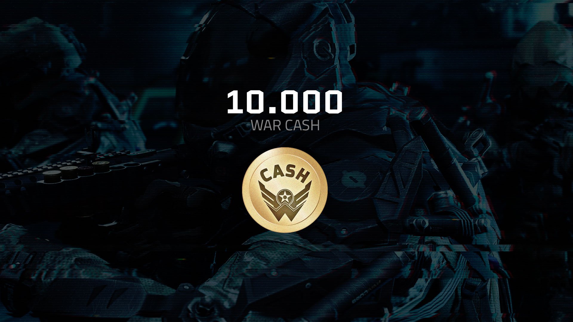 Warface – Pacote de 10,000 War CASH cover