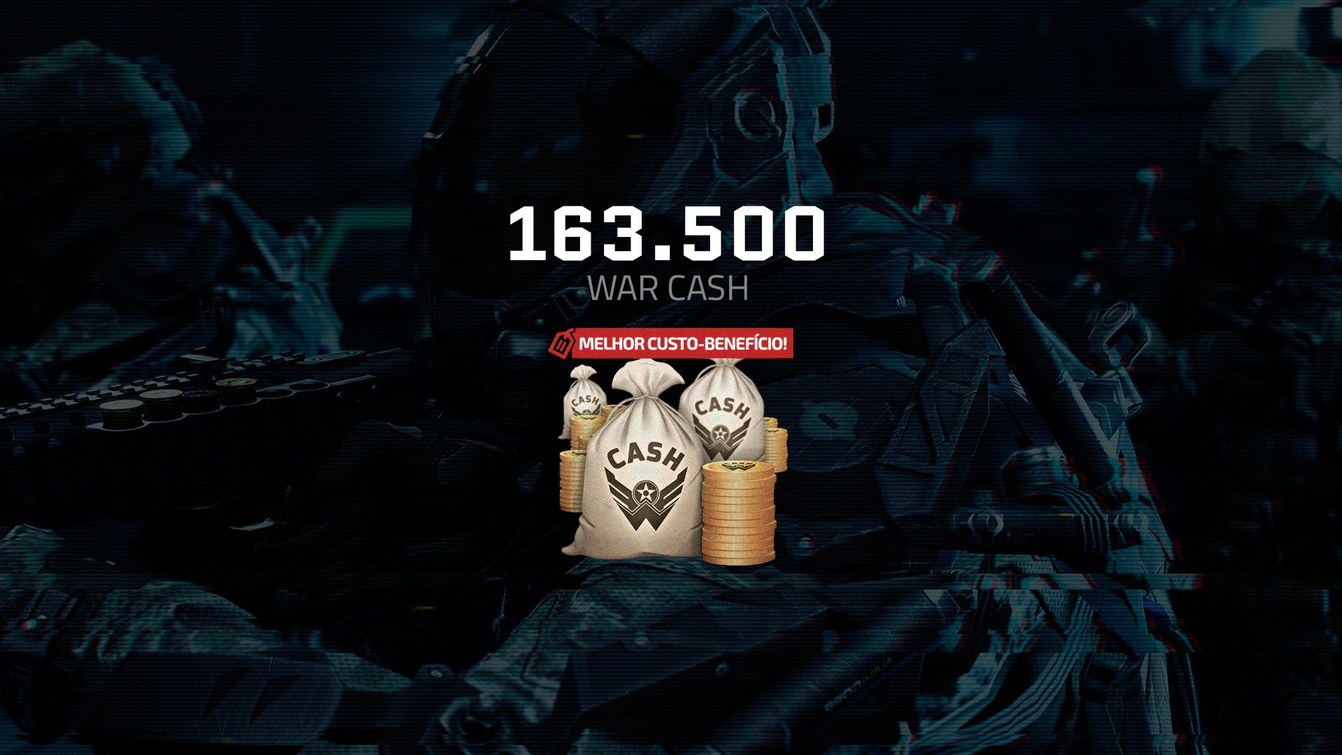 Warface – Pacote de 163,500 War CASH cover