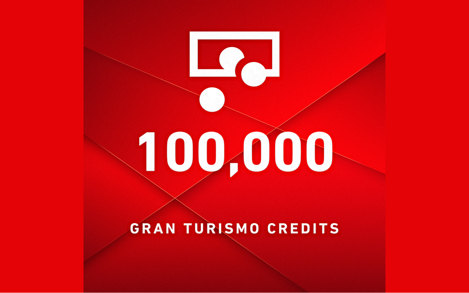 100,000 Gran Turismo Credits cover