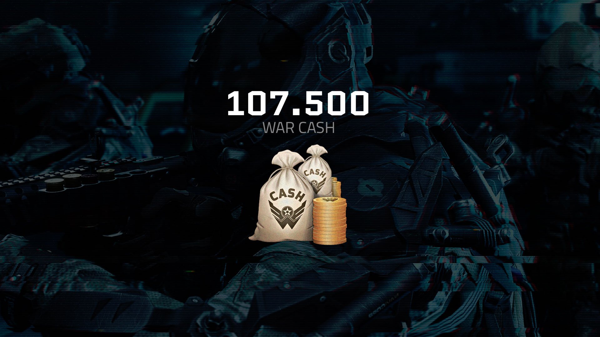 Warface – Pacote de 107,500 War CASH cover