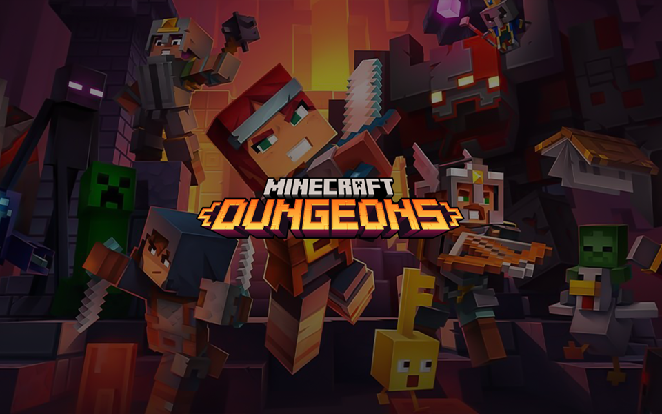 Minecraft Dungeons - Windows 10 cover