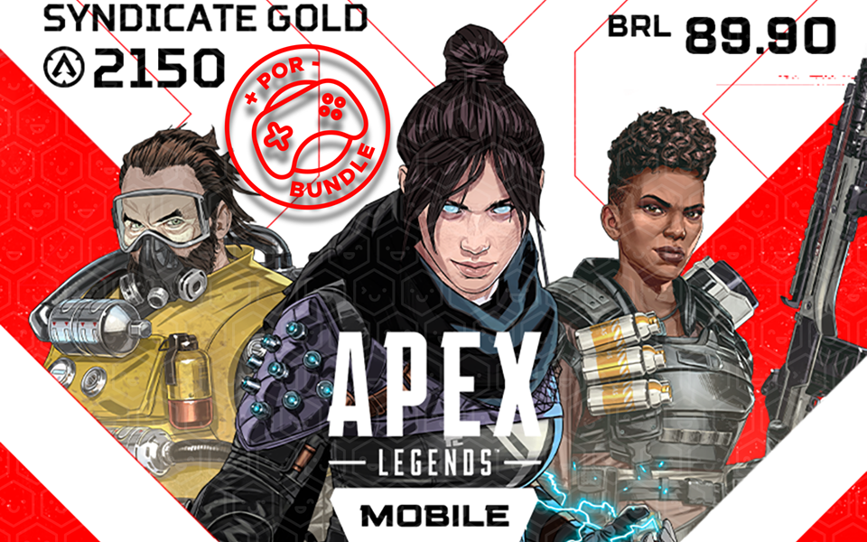 Apex Legends Mobile 2150 Syndicate Gold + Brinde cover