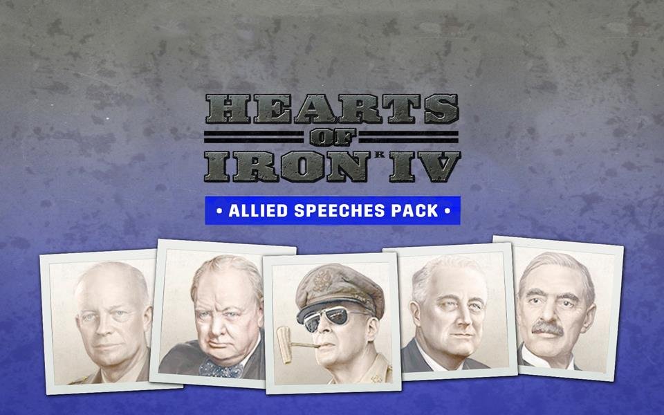 Hearts of Iron IV: Allied Speeches Pack cover