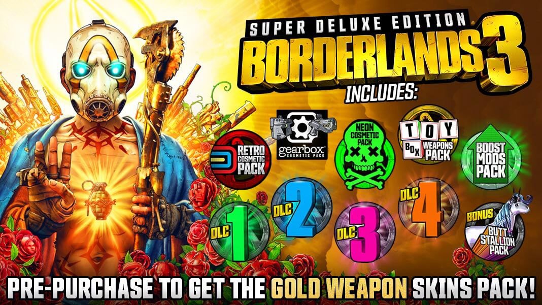Borderlands 3 Super Deluxe Edition Steam Hype Games