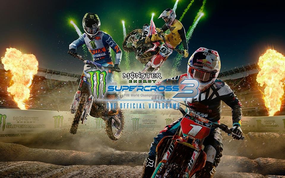 Monster Energy Supercross - The Official Videogame 3 cover
