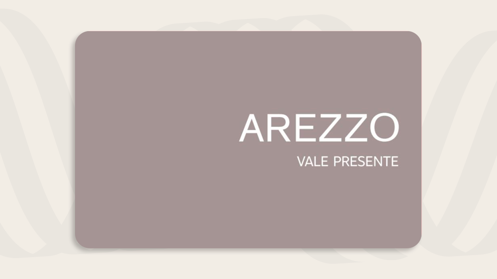 R$300 - Gift Card Arezzo