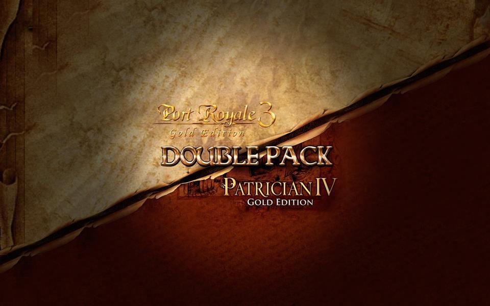 Double Pack Patrician IV Gold + Port Royale 3 Gold cover
