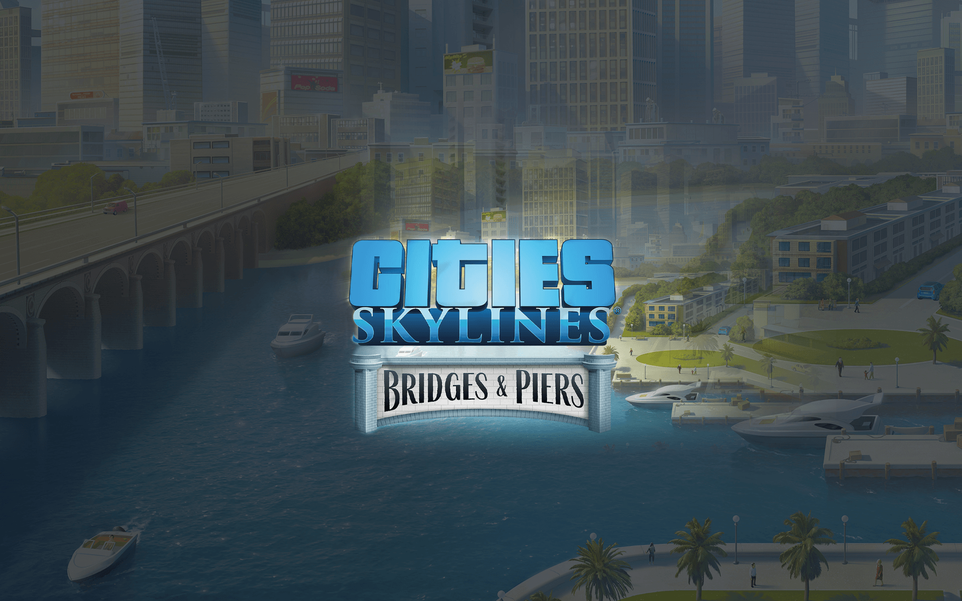 Cities: Skylines - Content Creator Pack Bridges & Piers por R$ 13.99