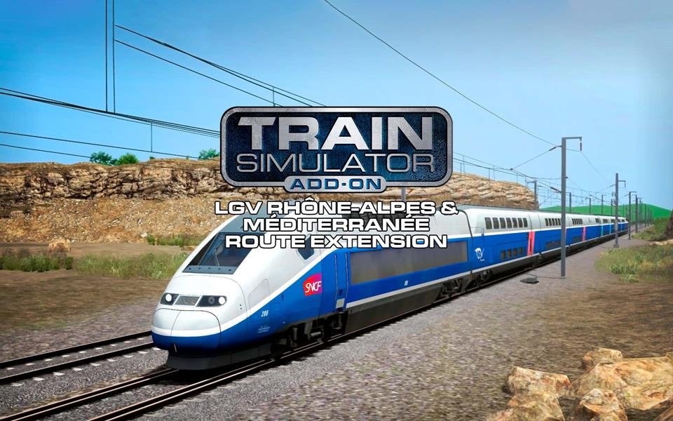 TRAIN SIMULATOR: LGV Rhône-Alpes & Méditerranée Route Extension Add-On (DLC) cover