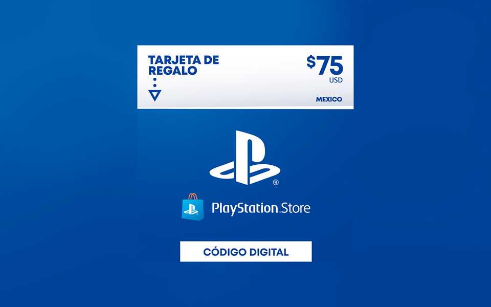 $75 PlayStation Store Gift Card (Mexico) cover