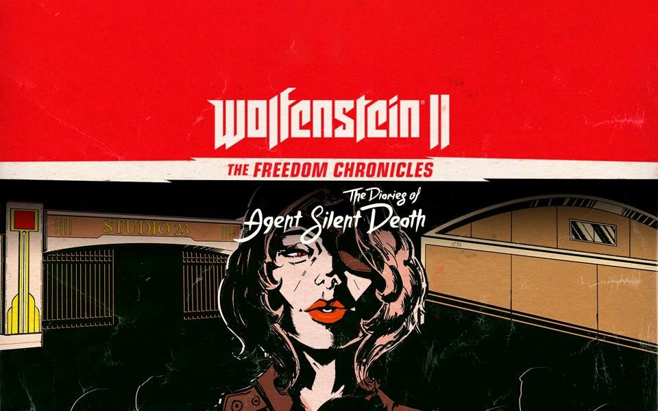 Wolfenstein II - The Diaries of Agent Silent Death (DLC 2) cover