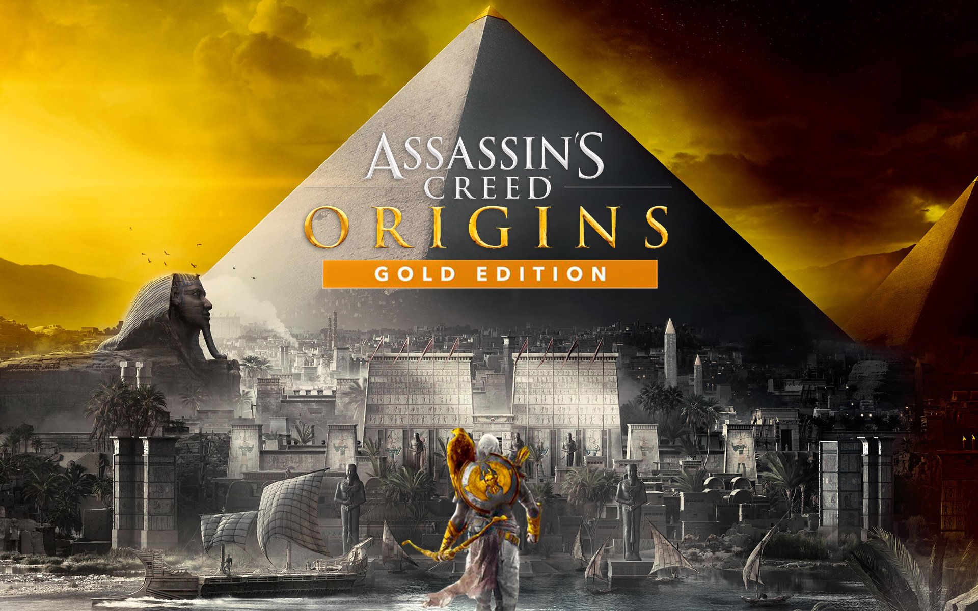 Assassin's Creed Origins Gold Edition что входит. Golden Origins of Faith.