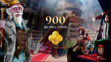 RuneScape – Pacote de 900 RuneCoins