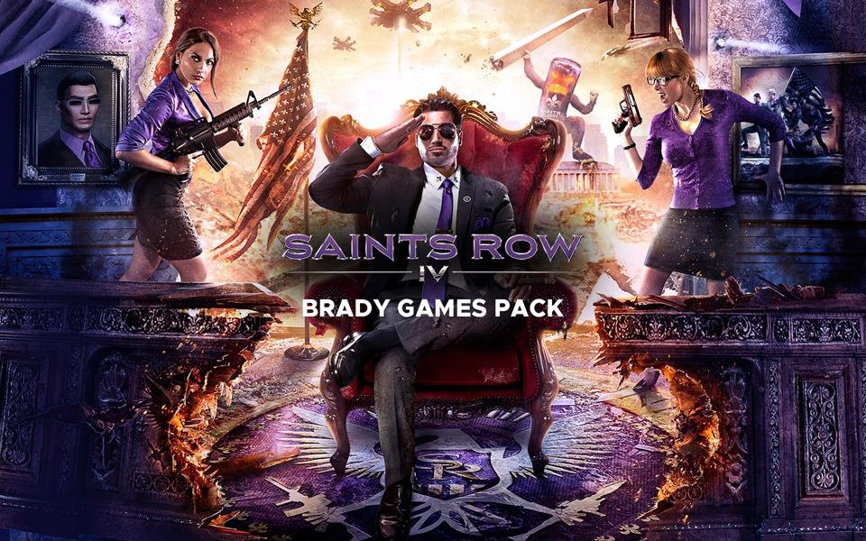 Saints Row IV - Brady Games Pack cover