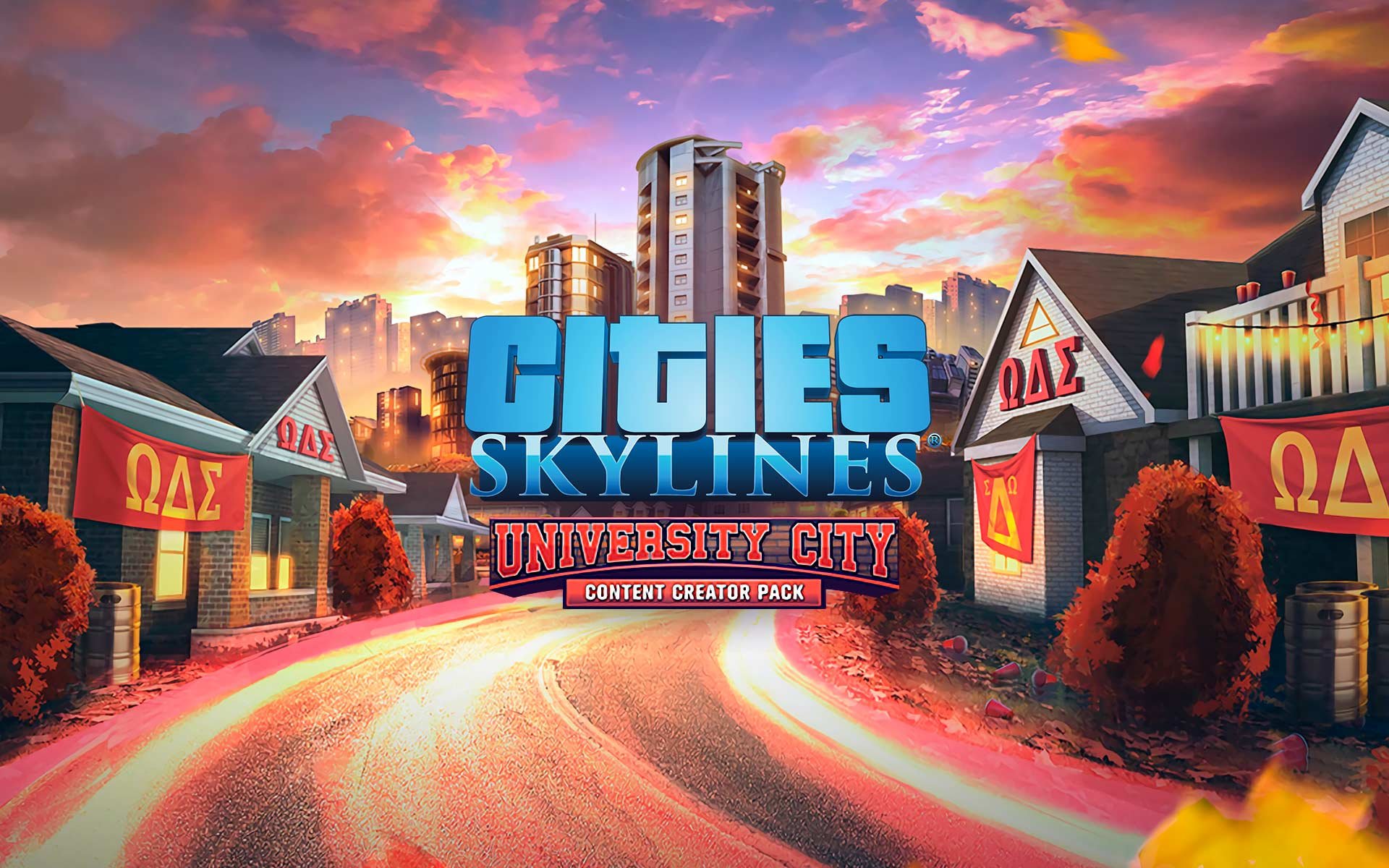 Cities: Skylines - Content Creator Pack: University City por R$ 10.89