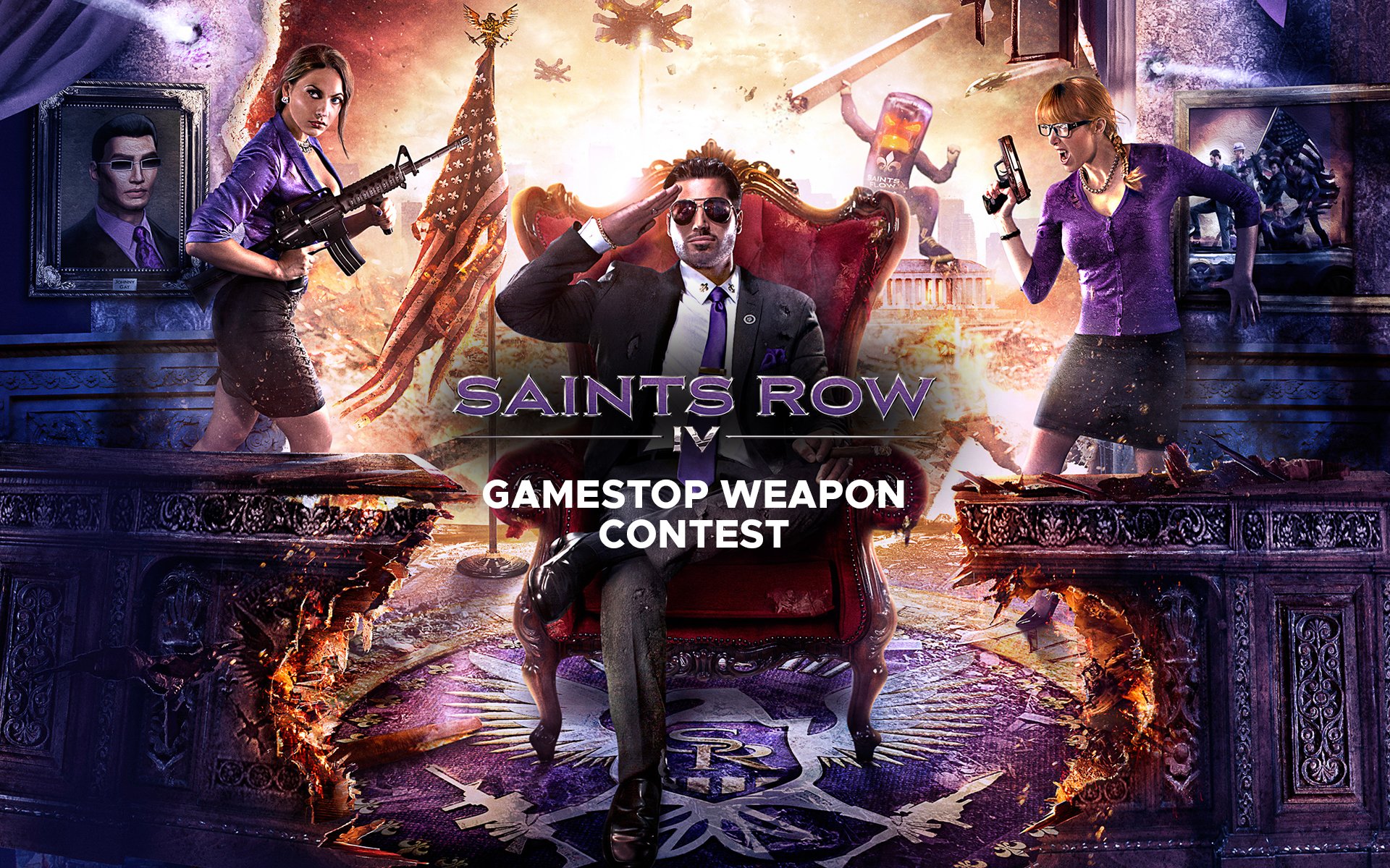Saints Row IV - Gamestop Weapon Contest