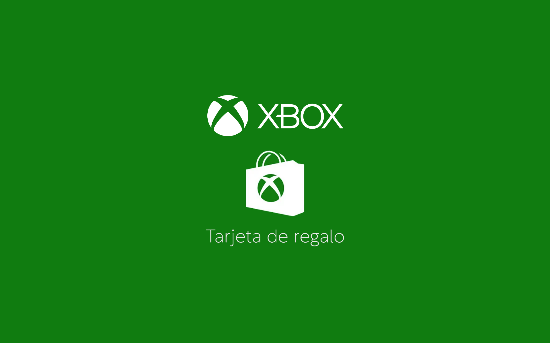 Pantalla de Tarjetas de regalo Xbox - Promocional