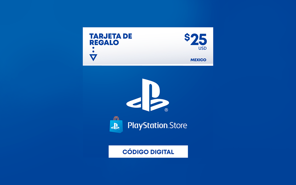 $25 PlayStation Store Gift Card (Mexico) cover