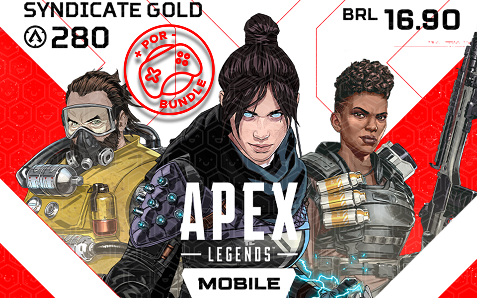 Apex Legends Mobile 280 Syndicate Gold + Brinde  cover