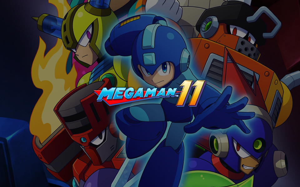 Mega Man 11 cover