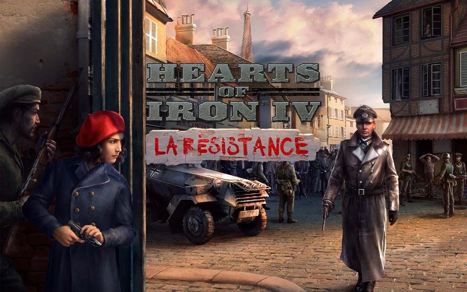 Hearts of Iron IV: La Résistance cover