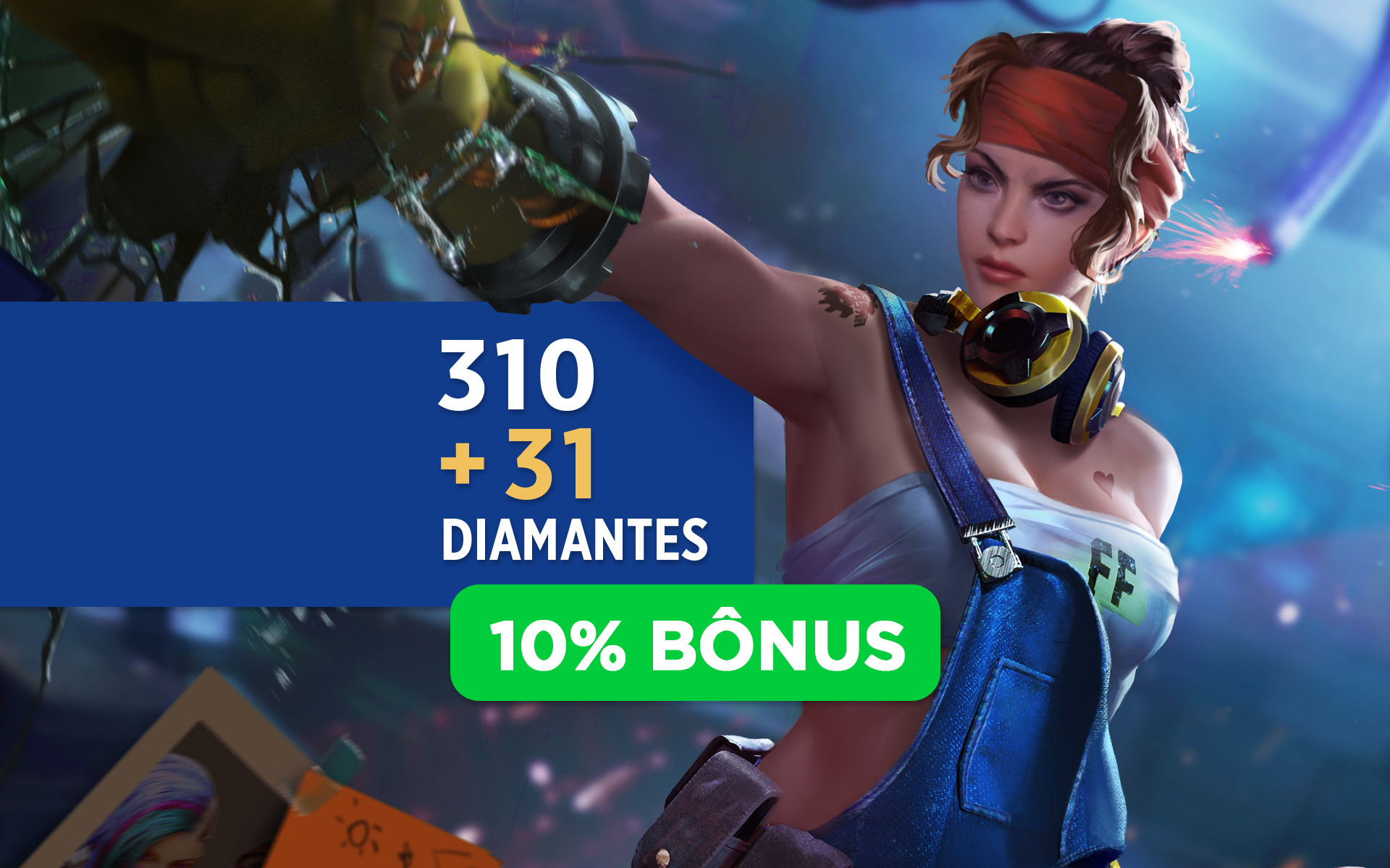 Comprar diamantes free fire na Hype Games - Dluz Games