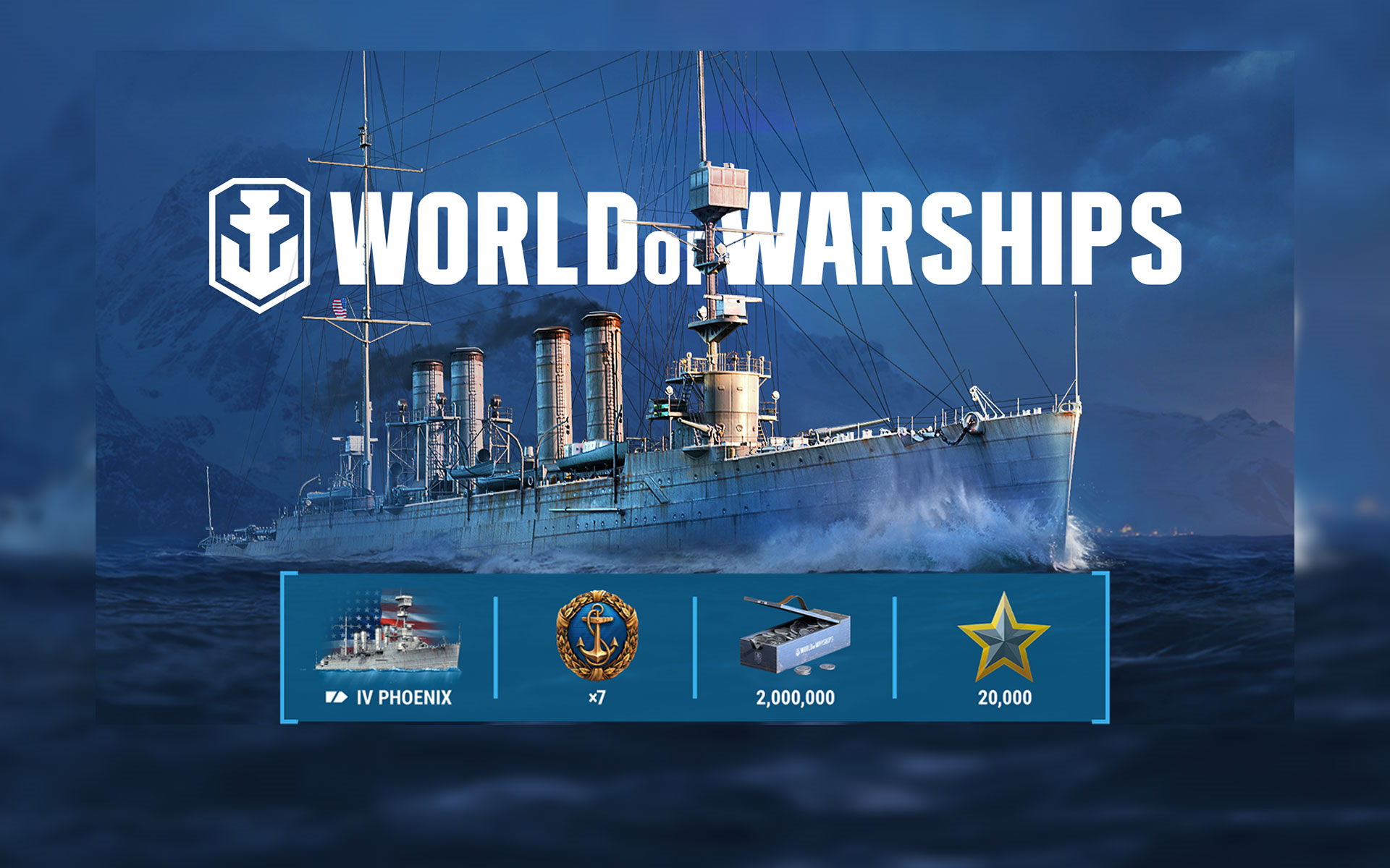 World of Warships - Pacote USS Phoenix