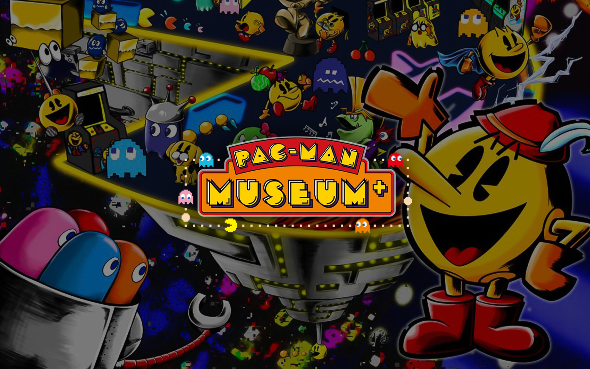 PAC-MAN 42 anos  Celebração tem Nova Música Tema, Itens Especiais Para  Fortnite e Jogo PAC-MAN MUSEUM+