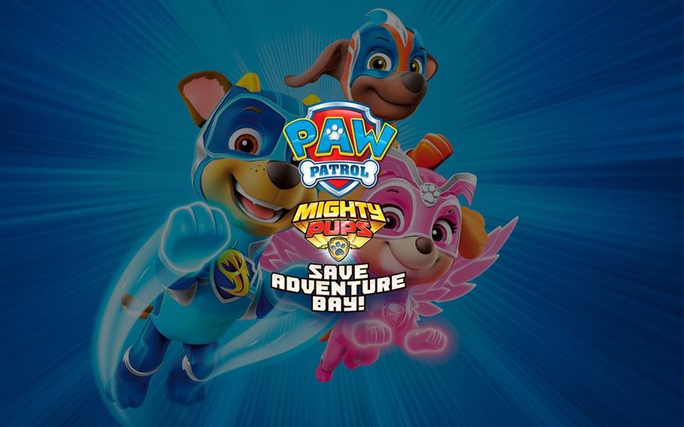 PAW Patrol Mighty Pups Save Adventure Bay cover
