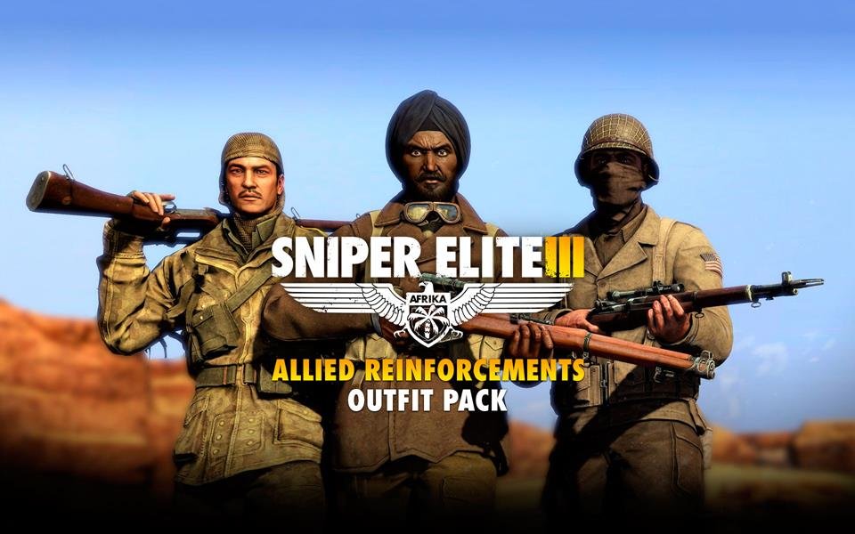 Sniper Elite III - Allied Reinforcements Outfit Pack (DLC) cover