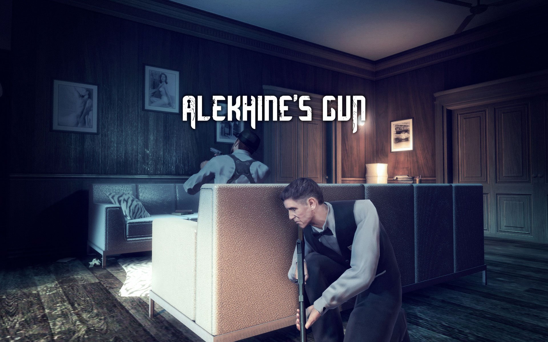 Alekhine s gun. Alekhine's Gun красный дракона. Alekhines Gun игра. Alekhine's Gun обои. Alekhine's Gun костюм массажиста.
