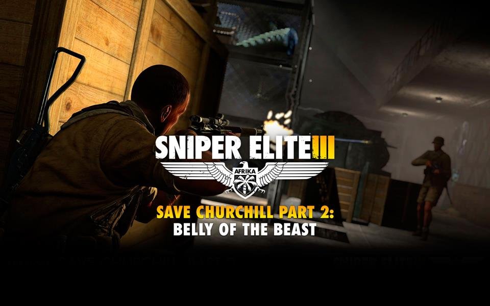 Sniper Elite III - Save Churchill Part 2: Belly of the Beast (DLC) cover