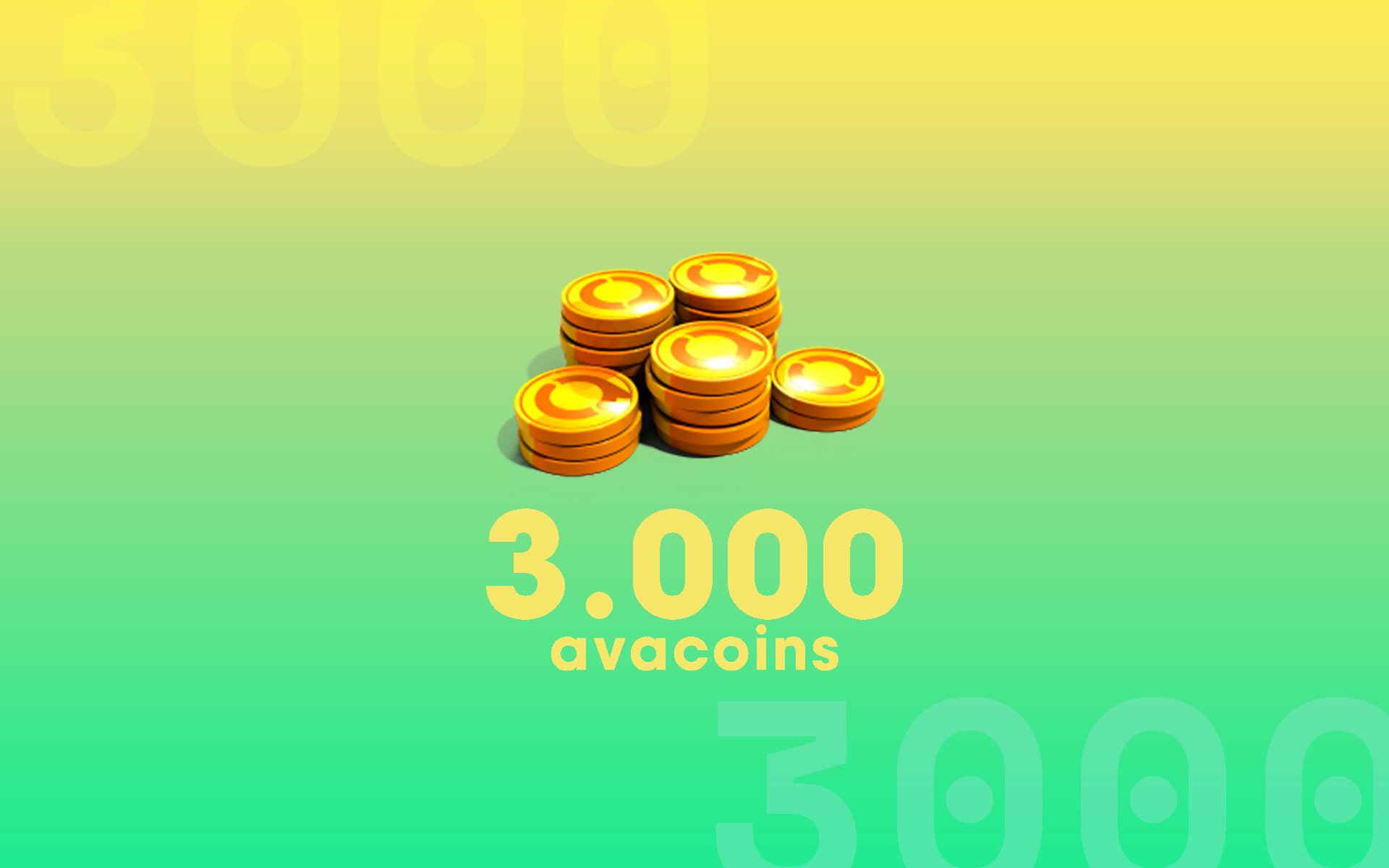 Imagem do produto 3.000 Avacoins