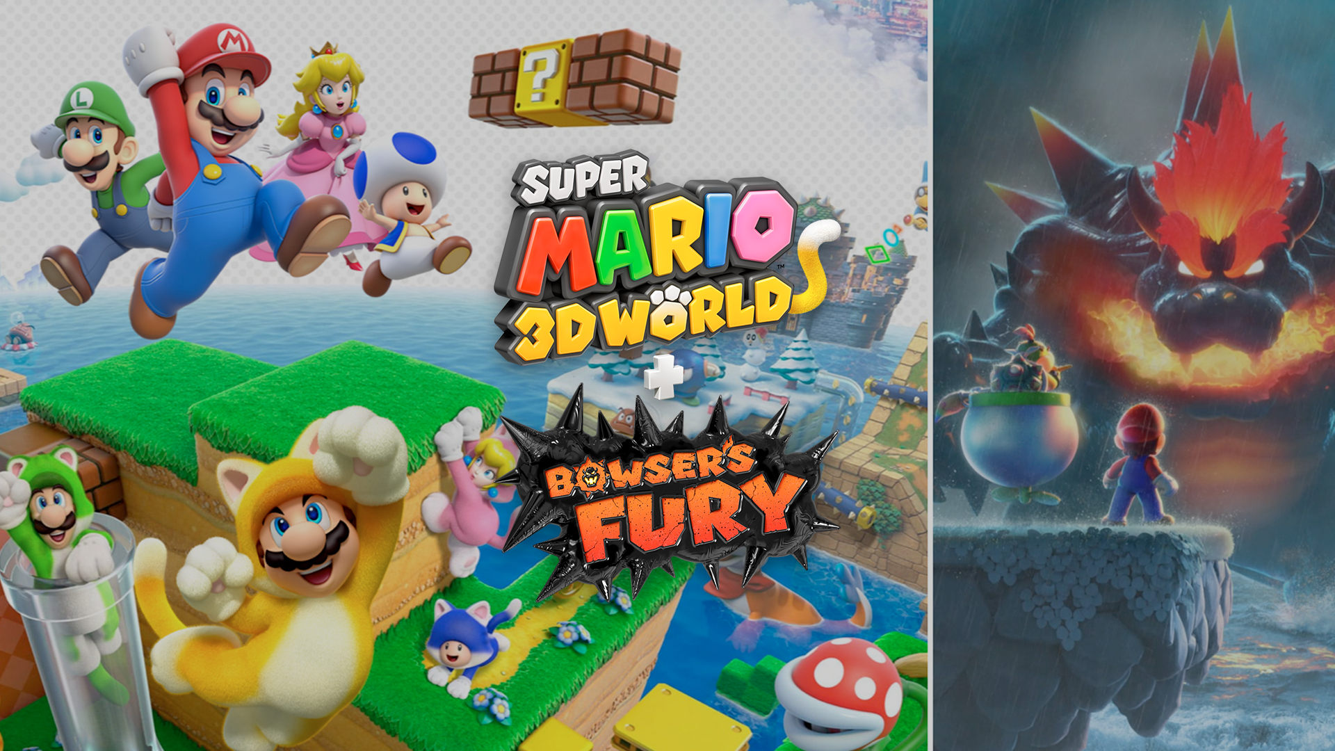 Jogo Super Mario 3d World Bowsers Fury Nintendo Switch em Promoção