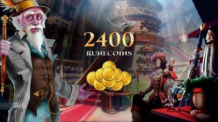 RuneScape – Pacote de 2,400 RuneCoins