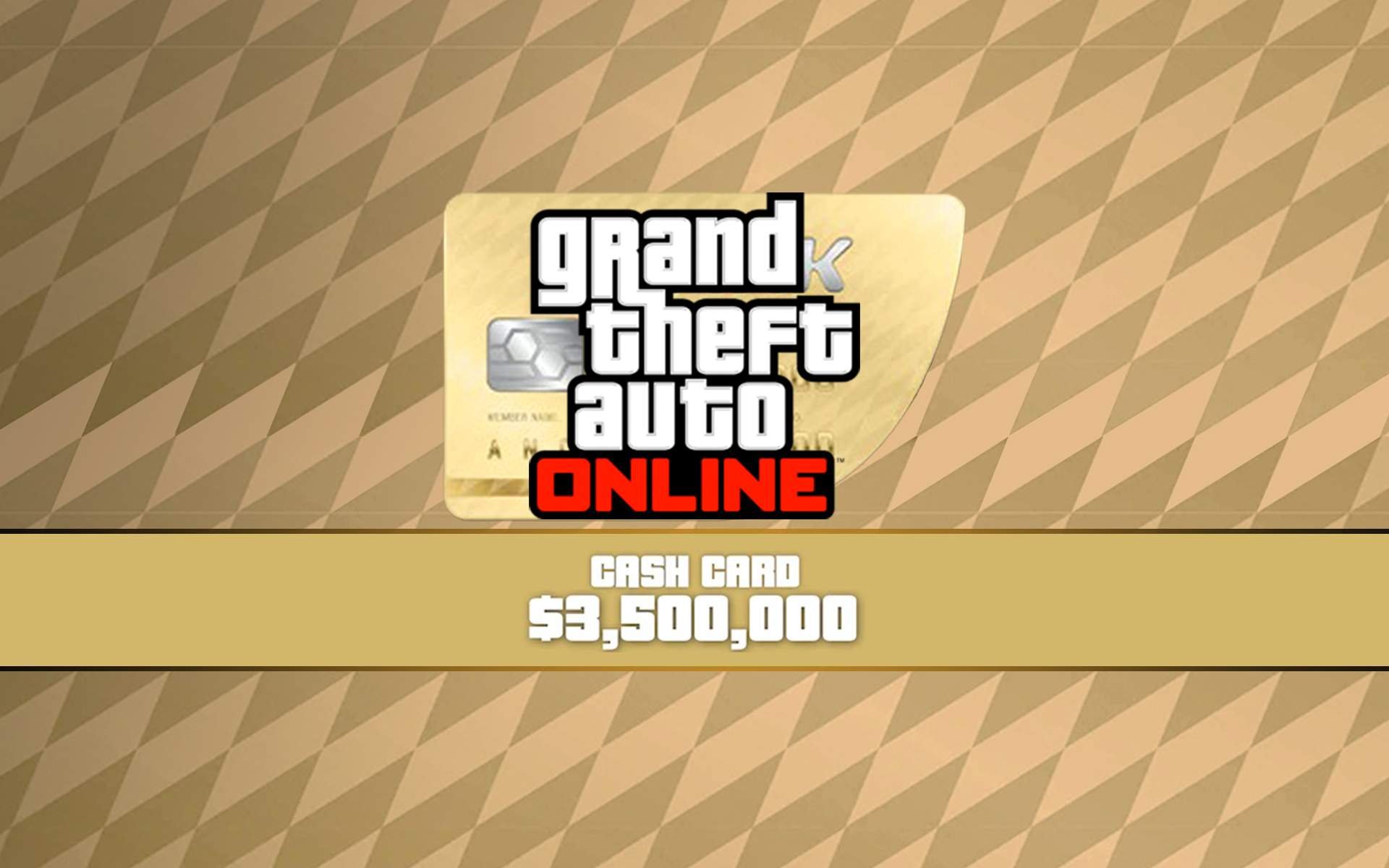 Grand Theft Auto Online Whale Shark Cash Card