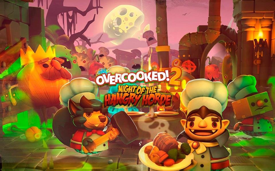 Overcooked! 2 - Night of the Hangry Horde (DLC) cover