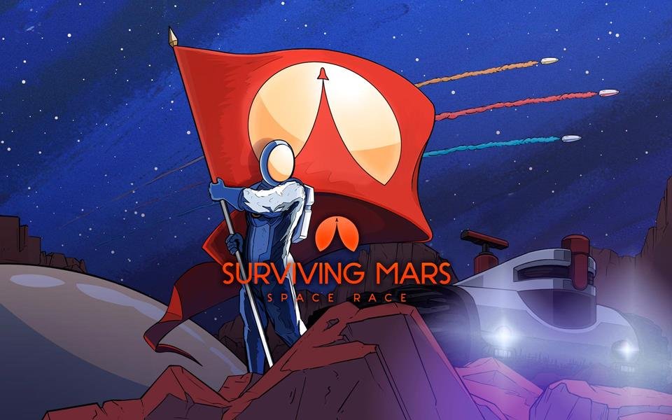 Surviving Mars Space Race cover