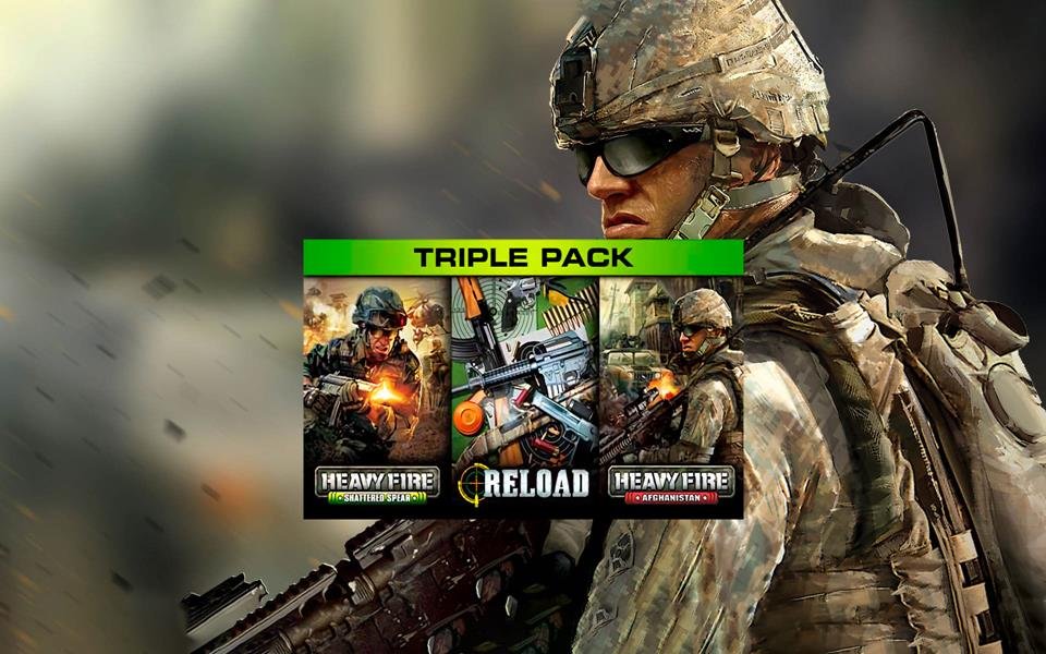 Heavy Fire + Reload Triple Pack cover