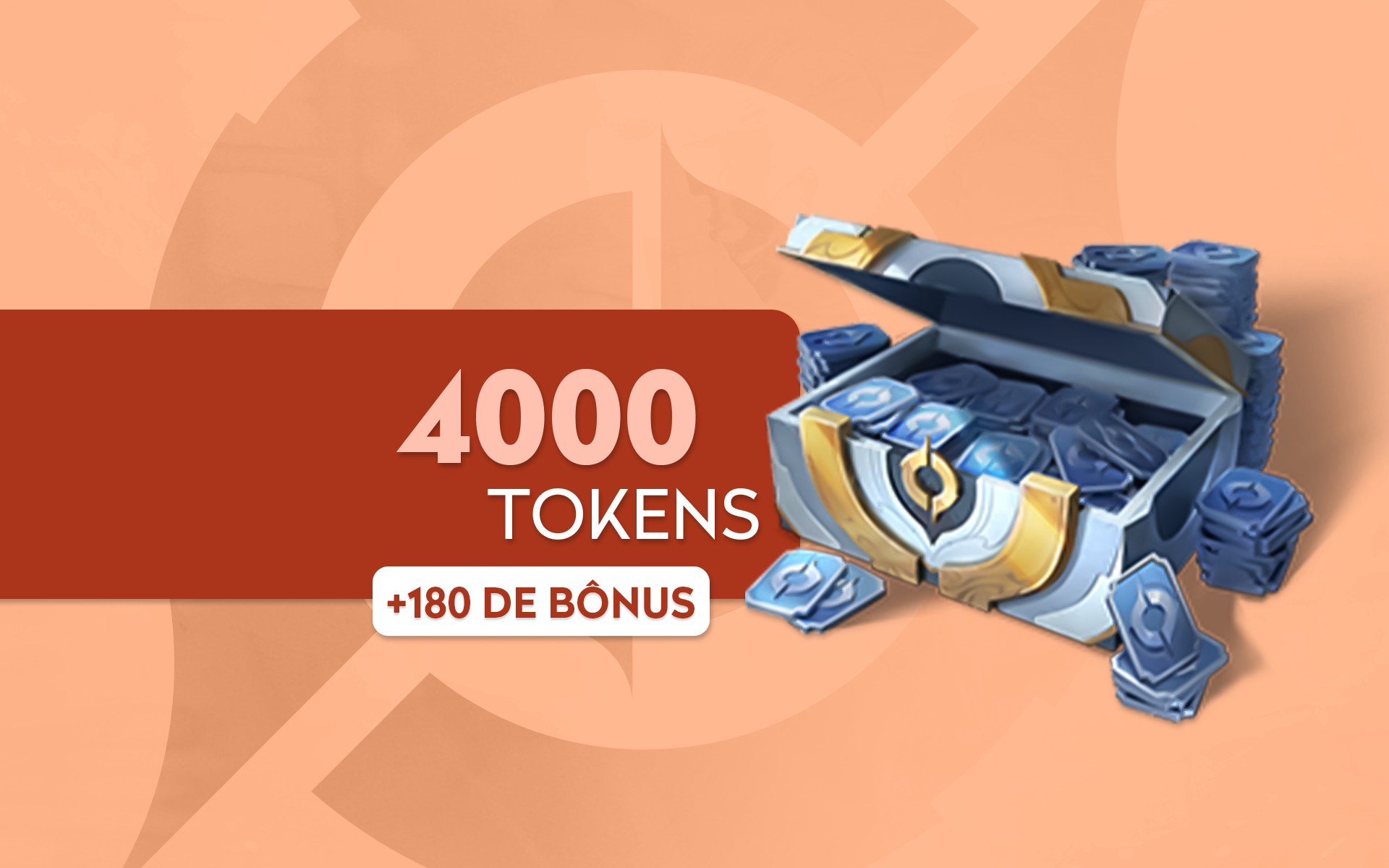 Honor of Kings - 4000 Tokens + 180 de Bônus por R$ 279.9