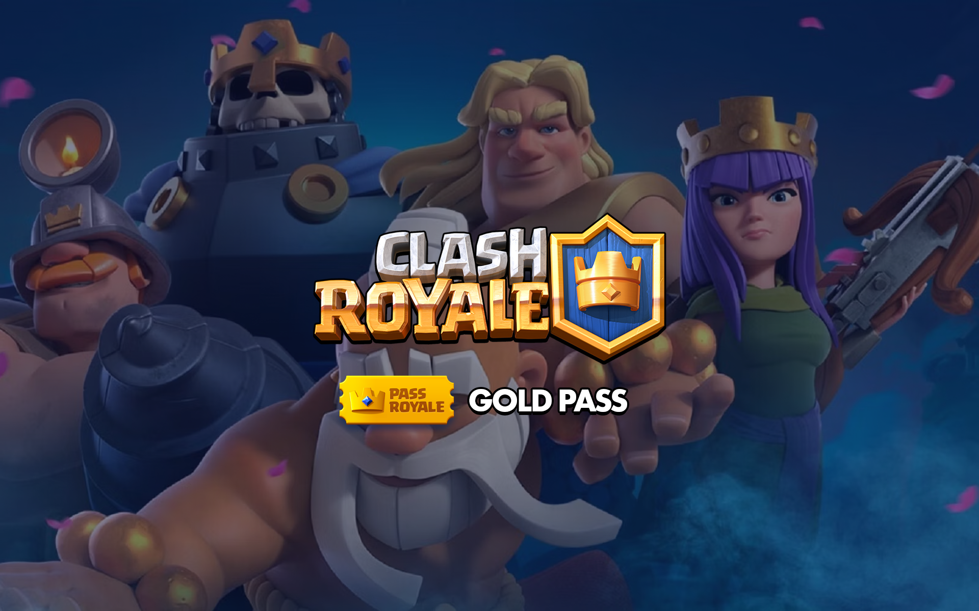 Clash Royale - Gold Pass [Exclusivo Brasil] | Hype Games