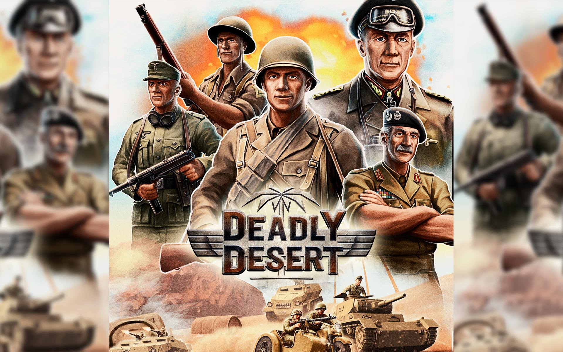 Sobre 1943 Deadly Desert
