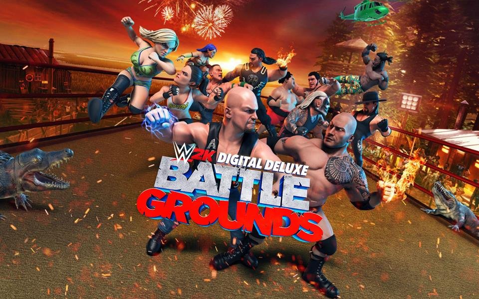 WWE 2K Battlegrounds - Digital Deluxe Edition cover