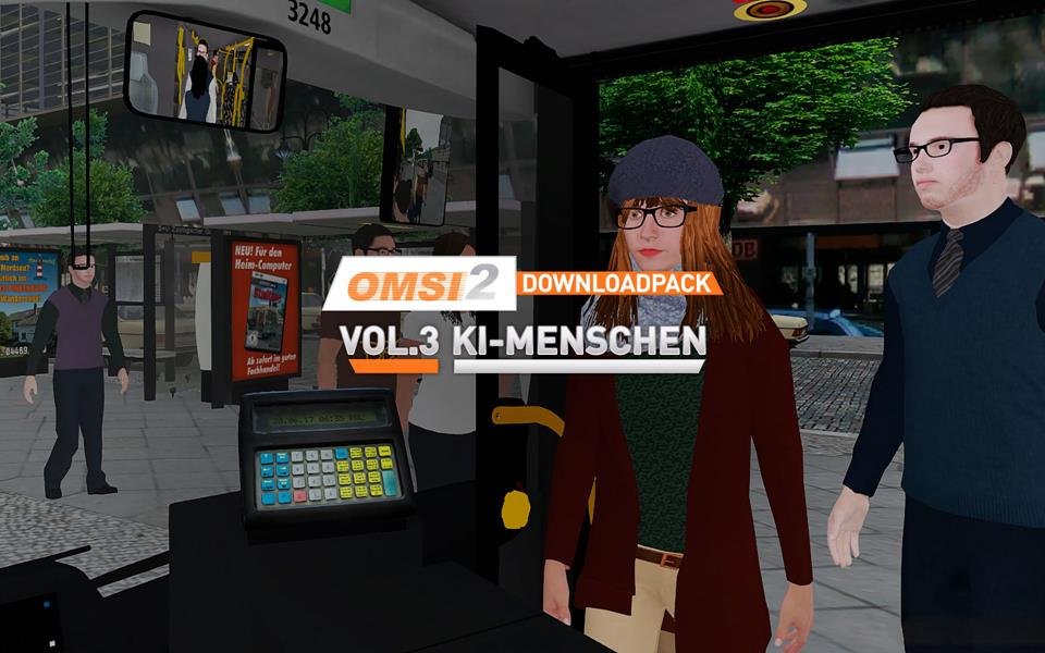 OMSI 2 Add-on Downloadpack Vol. 3 – KI-Menschen (DLC) cover