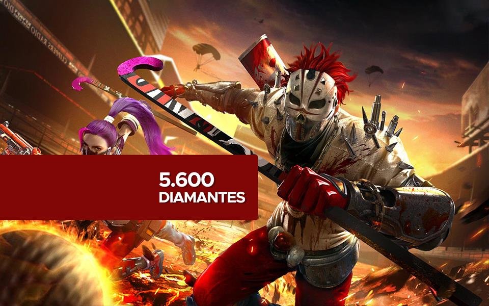 Free Fire - 5600 Diamantes