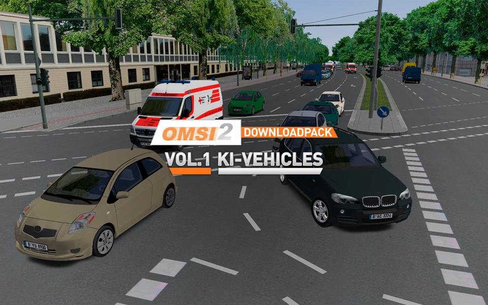 OMSI 2 Add-on Downloadpack Vol. 1 – KI-vehicles (DLC) cover