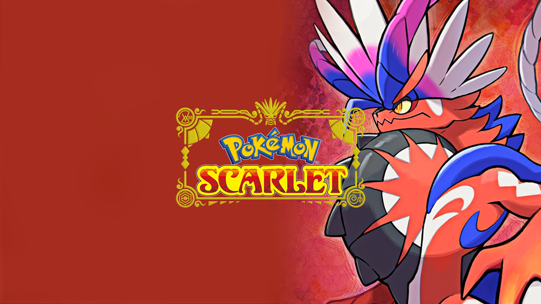 Pokémon Scarlet cover