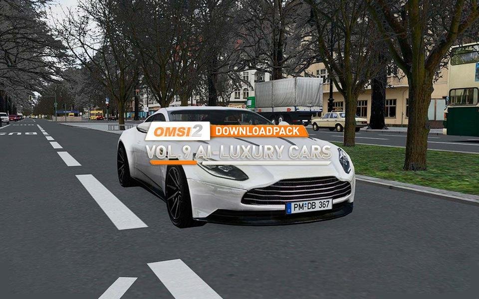 OMSI 2 Downloadpack Vol. 9 - AI Luxury Cars cover