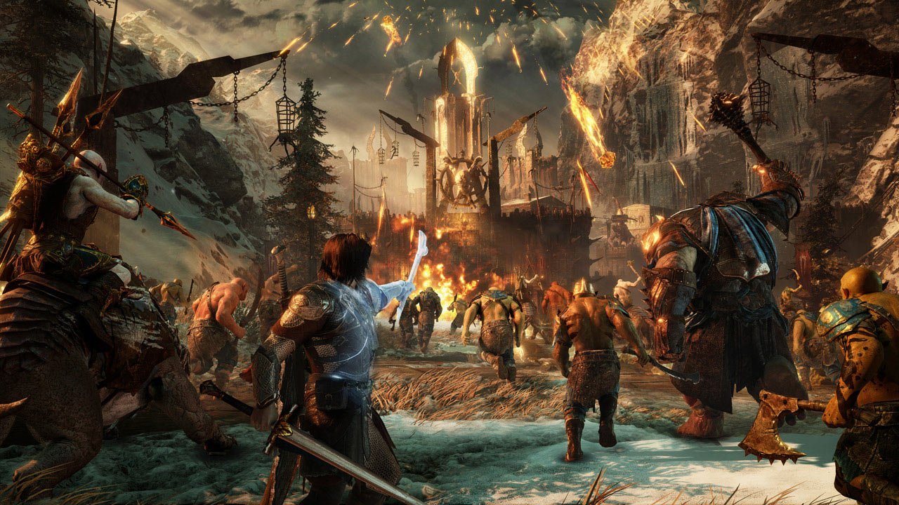 Ainda a geração passada: Middle-earth: Shadow of Mordor